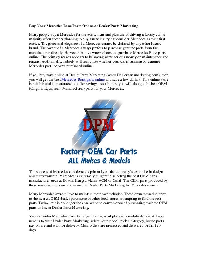 Mercedes Benz Parts Online >> Buy Your Mercedes Benz Parts Online At Dealer Parts Marketing Mercedes Benz Parts Online >> Buy Your Mercedes Benz Parts Online At Dealer Parts Marketing