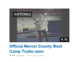 Mercer County Boot Camp Trailer