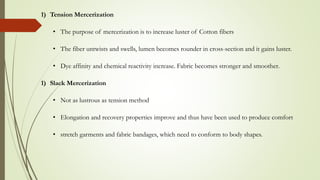 Mercerization | PPTX