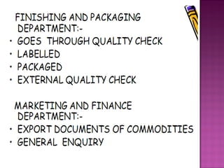 Merchandising process in the apparel industry