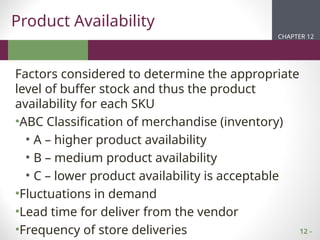 Merchandise Management Process -Retail Management.ppt