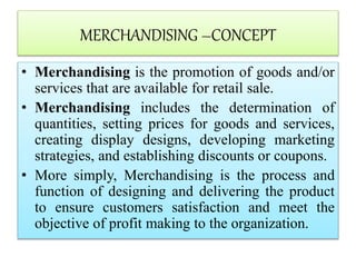 Merchandise management | PPT