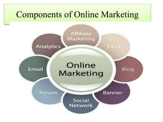 Components of Online Marketing
 