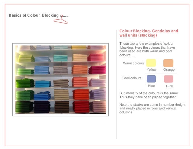Merchandising Color Chart