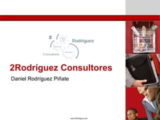 www.2Rodriguez.com
2Rodríguez Consultores
Daniel Rodríguez Piñate
 