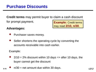 Merchant Discount Example Merchandising Accounting - Power Point - | PPTX