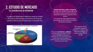 2. ESTUDIO DE MERCADO
Productos masivos y premium muestran
crecimiento equilibrado en Colombia
el mercado premium ha mostr...