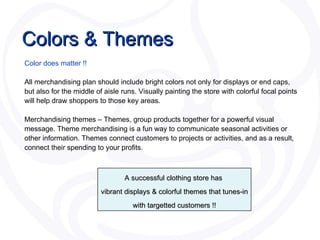 Merchandising guide | PPT