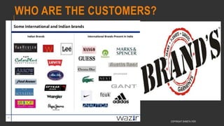 WHO ARE THE CUSTOMERS?
COPYRIGHT SHWETA IYER
 