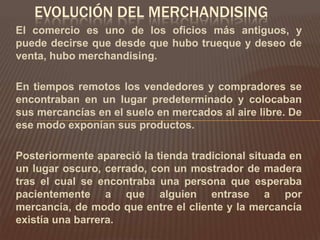 Merchandising y Animación del punto de venta | PPTX