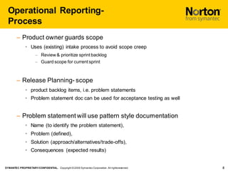 ECommerce Merchandizing Operational Reporting- release planning meeting ...