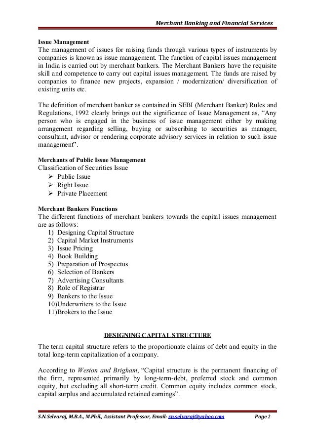ppt on merchant banking and financial services Institutional structure & functions of merchant bankers ppt download.