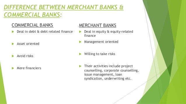 Merchant Banking Guidelines