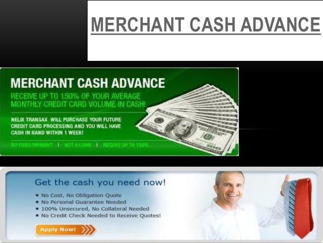 non cash advance