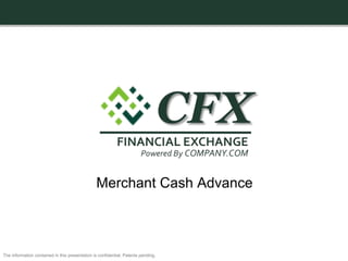 Merchant Cash Advance 