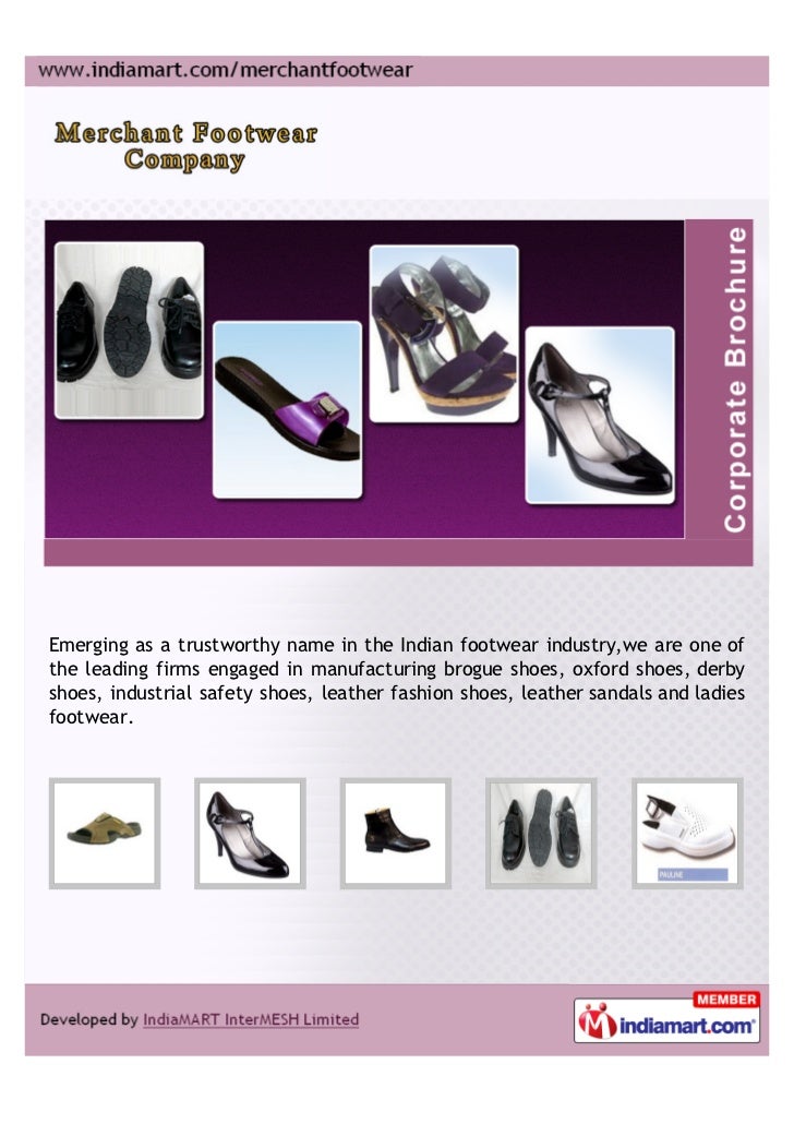 Merchant Footwear Company, Agra, Mens and Ladies Footwear.