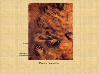 Pintura de manos Positivos Negativos (con aerografía) 