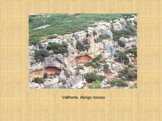 Vallhorta. Abrigo rocoso 