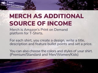 Merch by Amazon - Print and Sell T-shirts on Amazon and beyond! | PDF