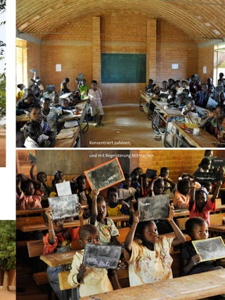 Konzentriert zuhören,

und mit Begeisterung Mitmachen
 