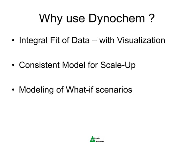 Scale Up Of Safety Data Using Dynochem Tom Vickery Pdf