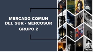 MERCADO COMUN
DEL SUR - MERCOSUR
GRUPO 2
 