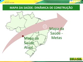 MAPA DA SAÚDE: DINÂMICA DE CONSTRUÇÃO
 