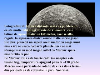 Falii Planeta Mercur | PPT