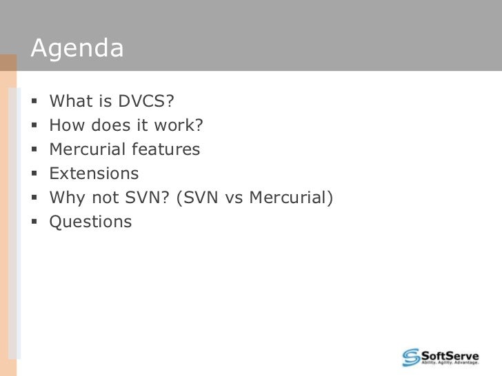 mercurial presentation