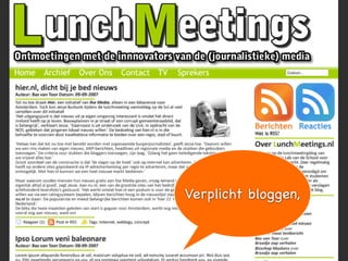 Rico en sociale media



Lunchmeetings Hogeschool Utrecht


                    Verplicht bloggen,
 