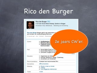 Rico den Burger



         2e jaars CW’er.
 