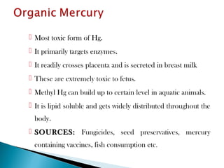 Mercury Poisoning | PPT