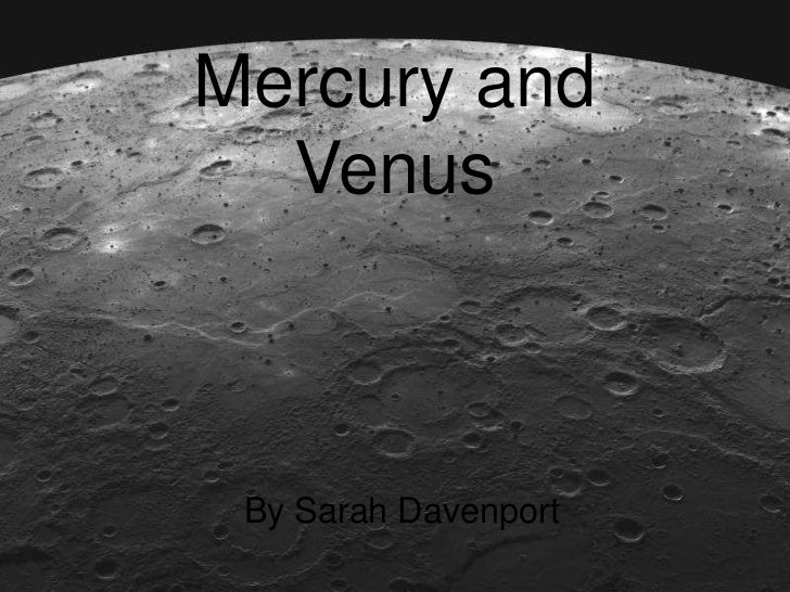 Mercury and venus lesson