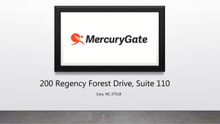 200 Regency Forest Drive, Suite 110
Cary, NC 27518
 