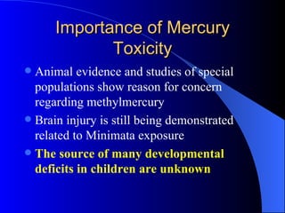 Mercury Toxicity | PPT