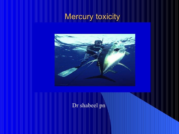 Mercury Toxicity