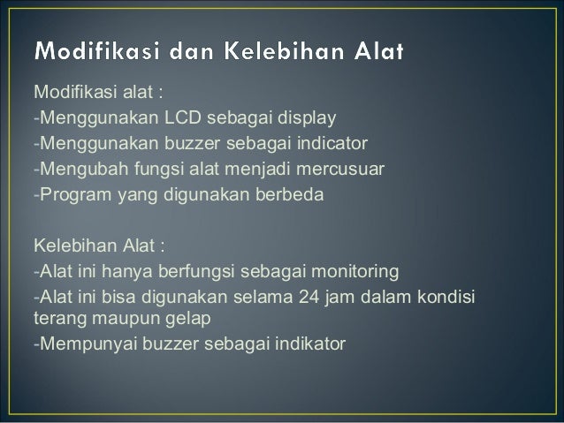 Mercusuar with arduino.