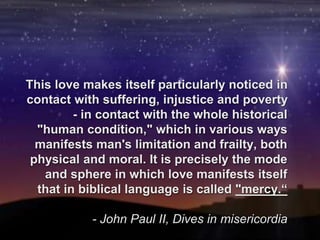 Mercy and Compassion | PPTX