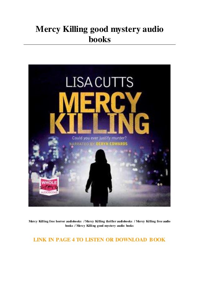 Mercy Killing good mystery audio books