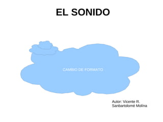 EL SONIDO CAMBIO DE FORMATO Autor: Vicente R. Sanbartolomé Molína 