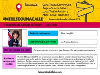 Proyecto de Geografía e Historia 17/18
Alumno/a: Carla Tejada Domínguez ,
Ángela Suárez Gálvez ,
Lucía Trujillo Pachón y
A...