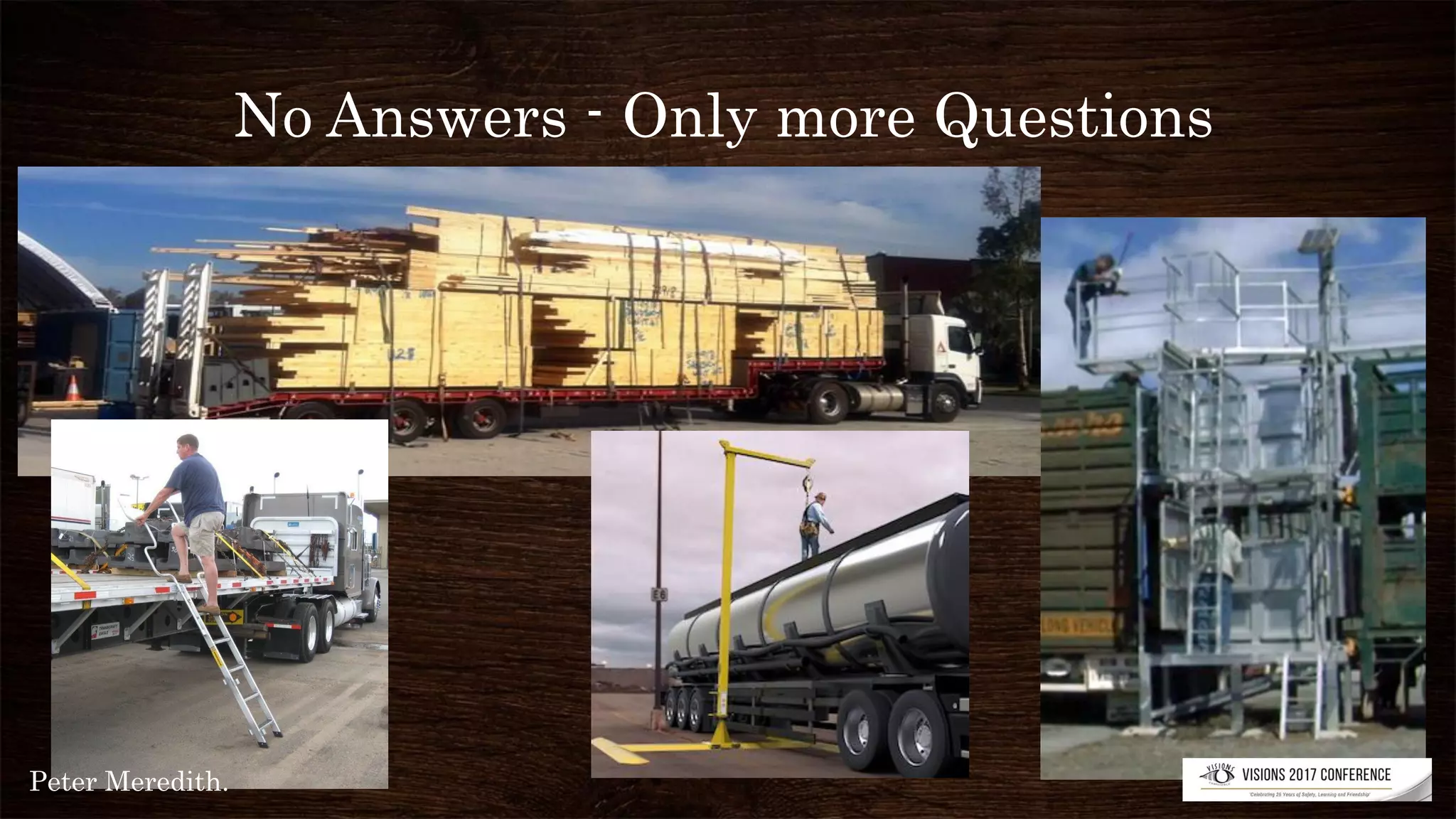 Working at height: Loading and unloading Timber Room Trusses & Wall ...