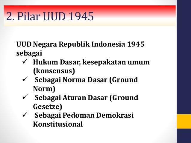 IMPLEMENTASI EMPAT PILAR KEBANGSAAN