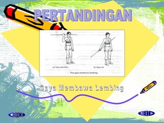 PERTANDINGAN Gaya Membawa Lembing 