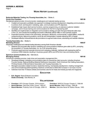 Merens Resume &ndash; April 8, 2019 | PDF