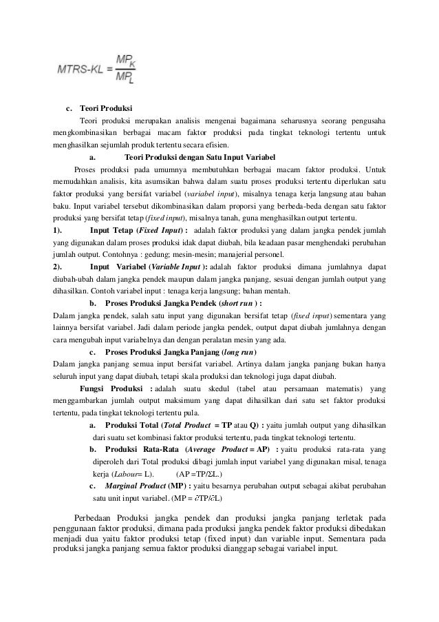 Makalah Ekonomi Mikro II (Resume)