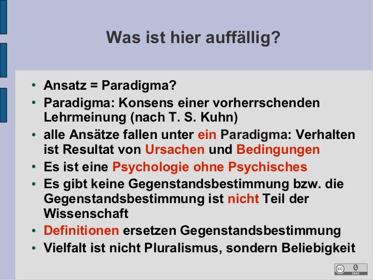 Was Ist Ein Paradigma Methodische Grundlagen der Kritischen Psychologie