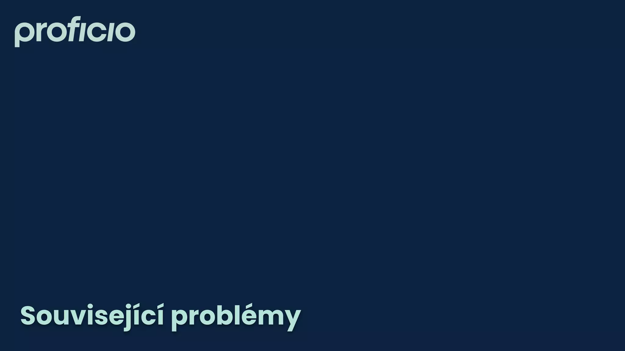 Související problémy
 