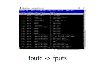fputc -> fputs
 