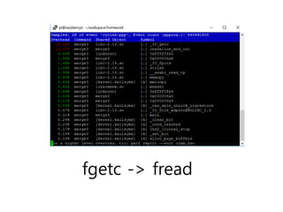 fgetc -> fread
 